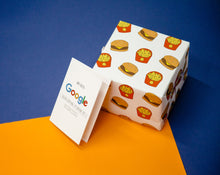 Load image into Gallery viewer, Burger Fries Rapping Paper
