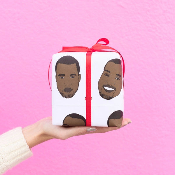 Kanye Rapping Paper